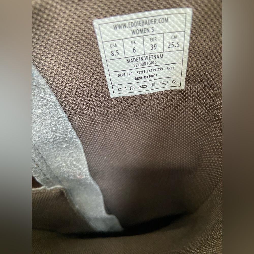 Eddie Bauer Leather Trace Riding Boots Size 8.5 - Picture 5 of 5